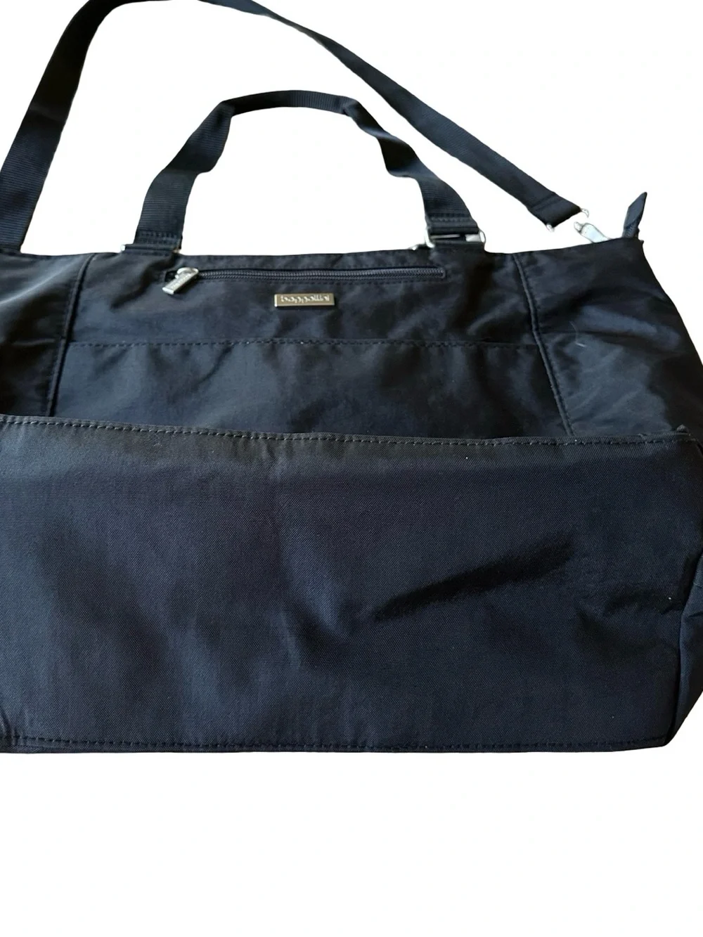 Baggallini Boulevard Laptop Tote Back Shoulder Strap Black - Picture 4 of 8